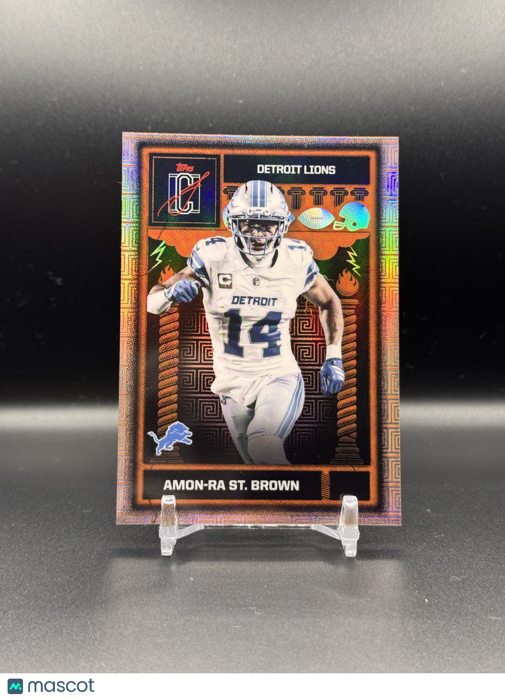 2026 Topps signature Odyssey Amon-Ra St. Brown #OD-8