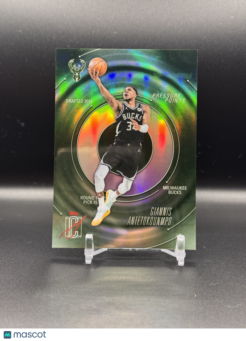 2026 Topps Chrome Basketball Pressure Points Giannis Antetokounmpo #PP-4