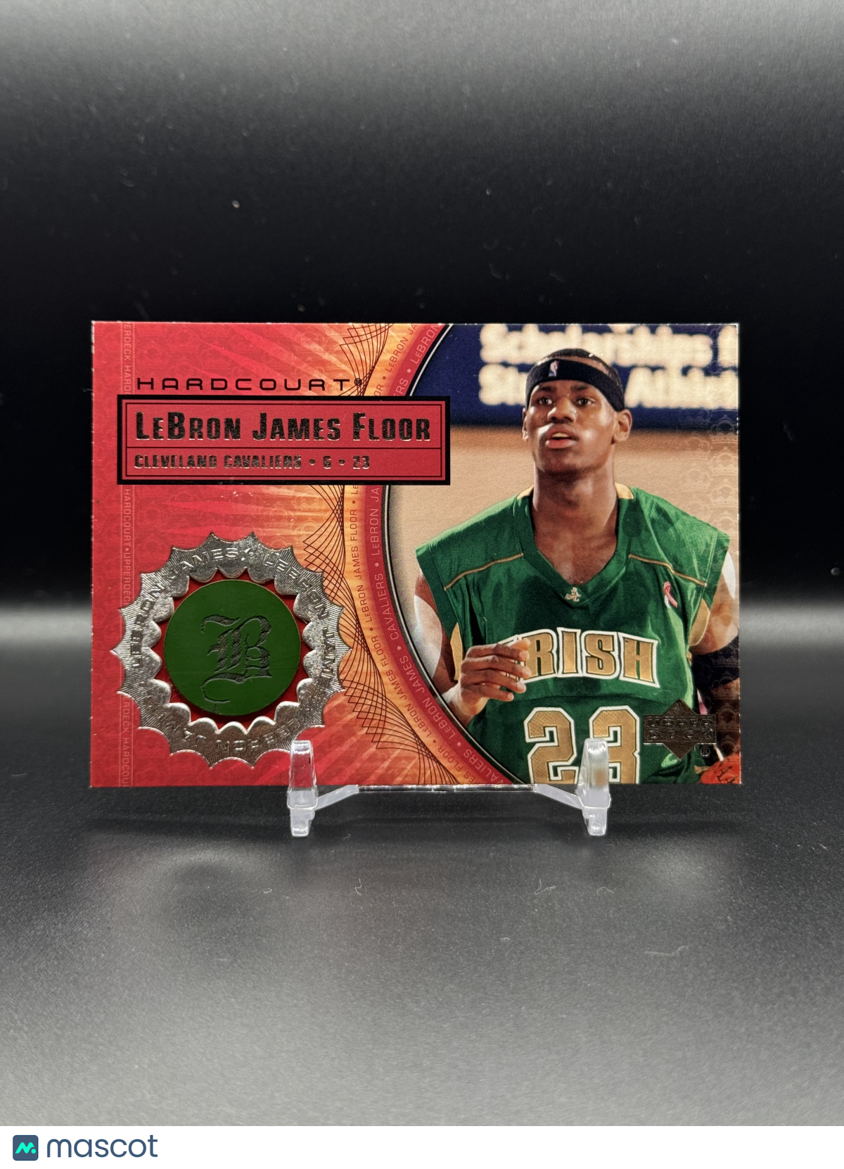 2003 Upper Deck Hardcourt LeBron James Floor LeBron James #LB3 Game Floor Piece