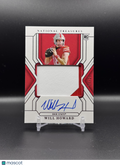 2025 Panini National Treasures Collegiate Will Howard #56 /25 Patch RC RPA