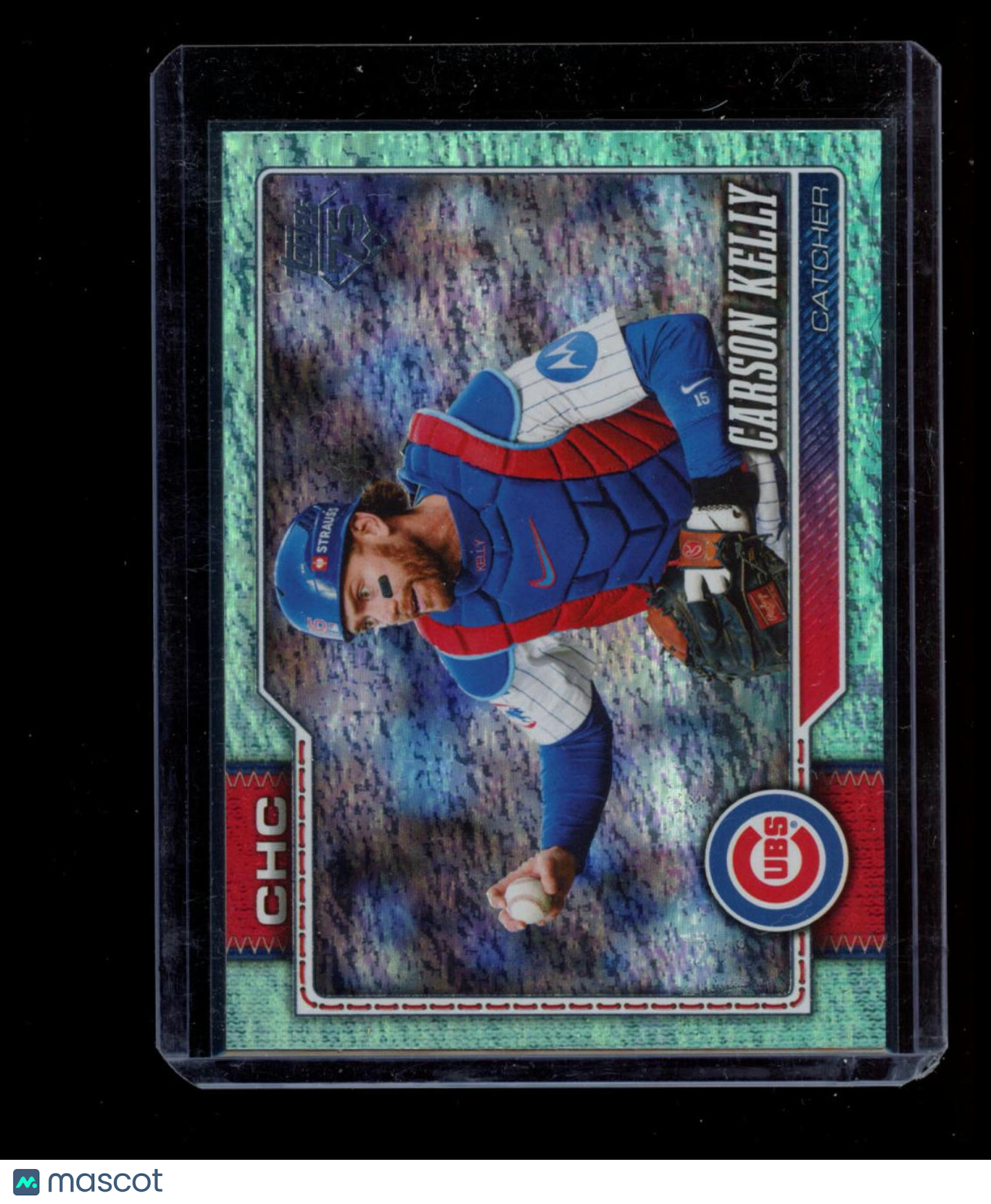 2026 Topps Series 2 Carson Kelly #686 Aqua Holofoil