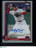 2025 Topps Chrome Mickey Gasper #RA-MG Refractor /499 RC