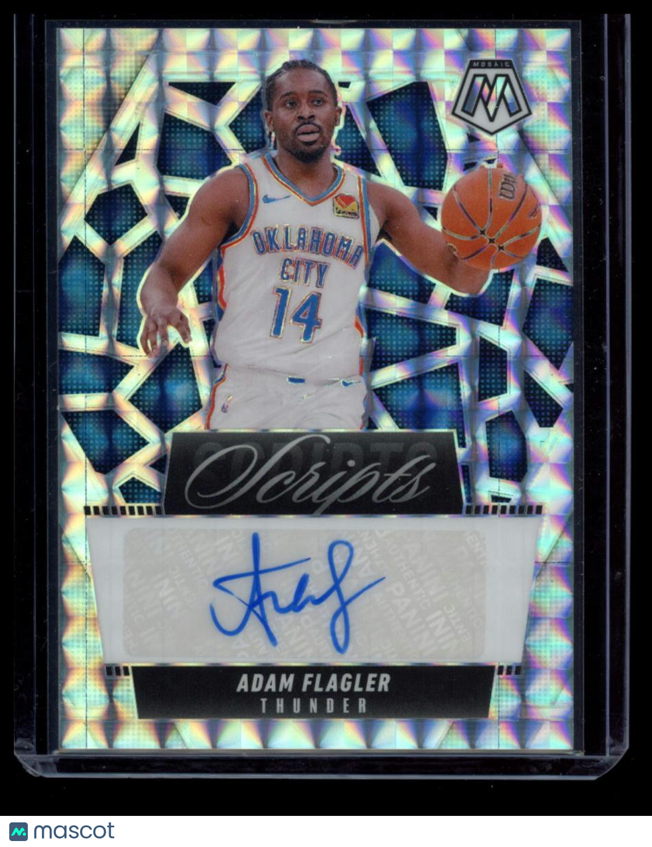2025 Panini Mosaic Scripts Adam Flagler #MS-FLG