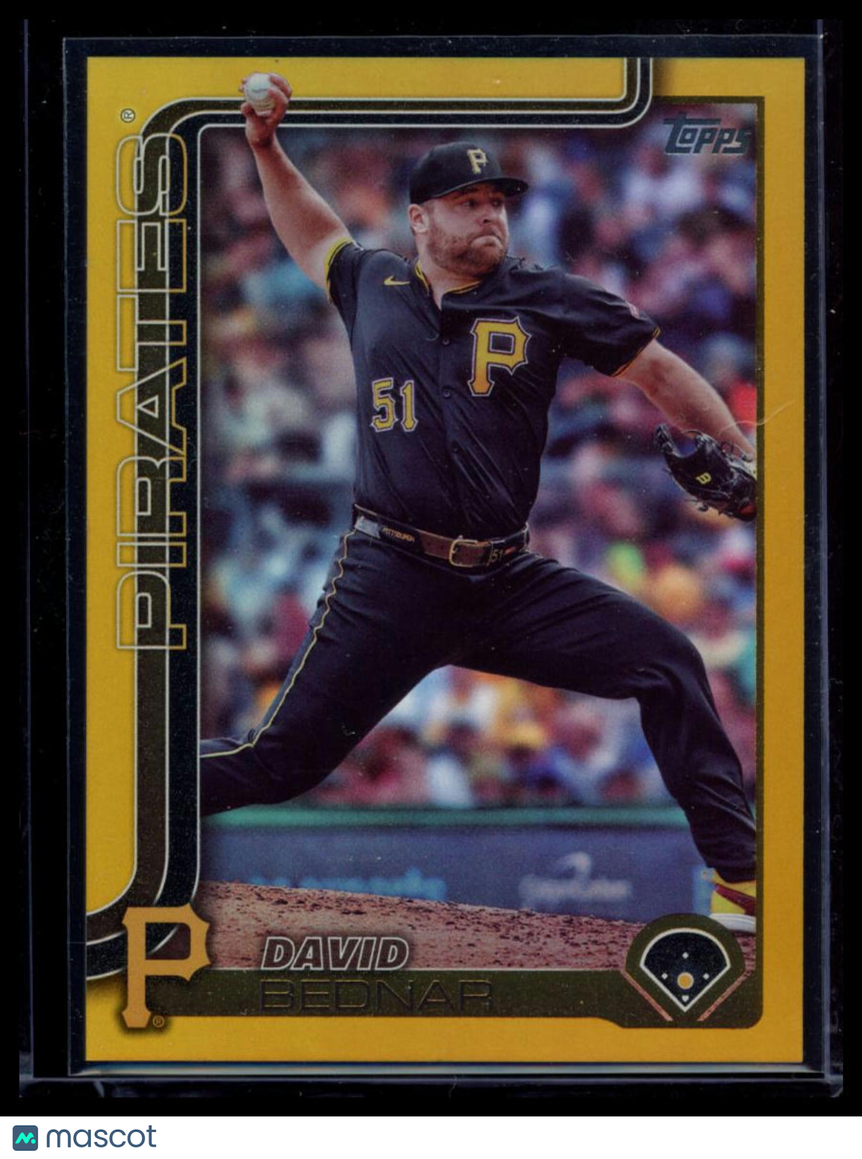 2025 Topps Series Two David Bednar #381 Gold Foil /50