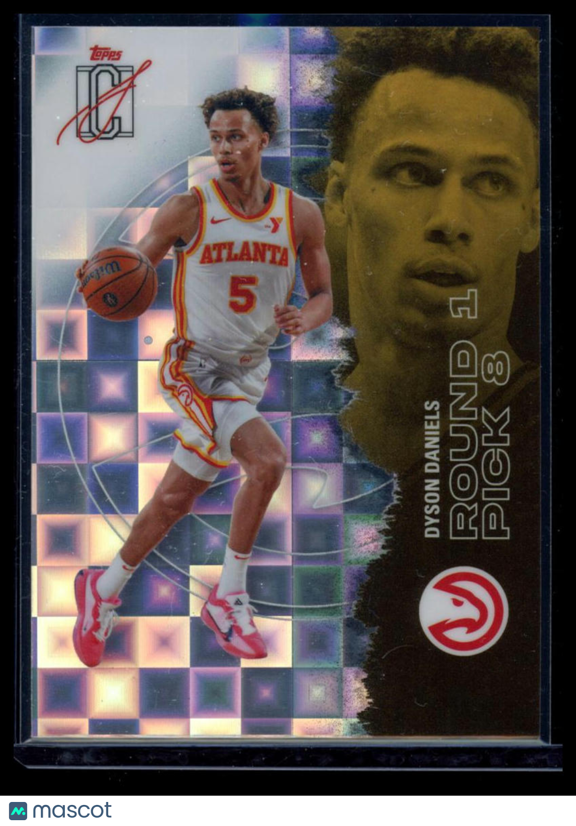 2026 Topps Signature Class Dyson Daniels #26 Pandora Yellow
