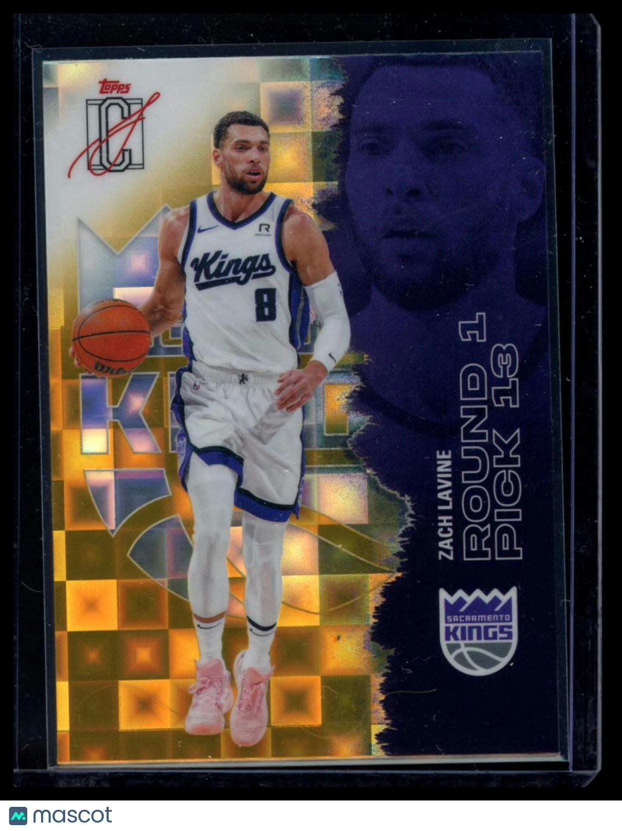 2026 Topps Signature Class Zach LaVine #89 Pandora Yellow