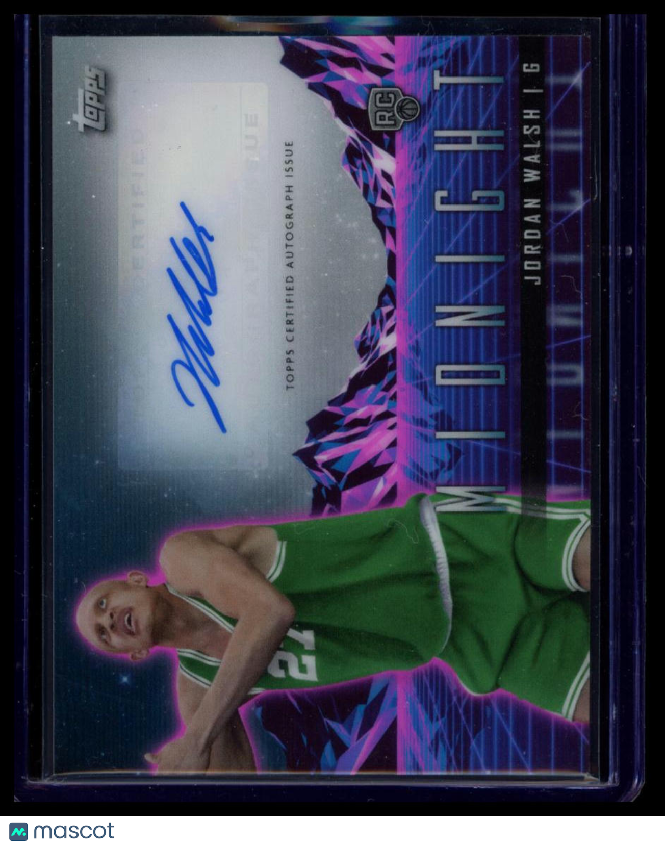 2024 Topps Midnight Basketball Jordan Walsh #RHS-JW