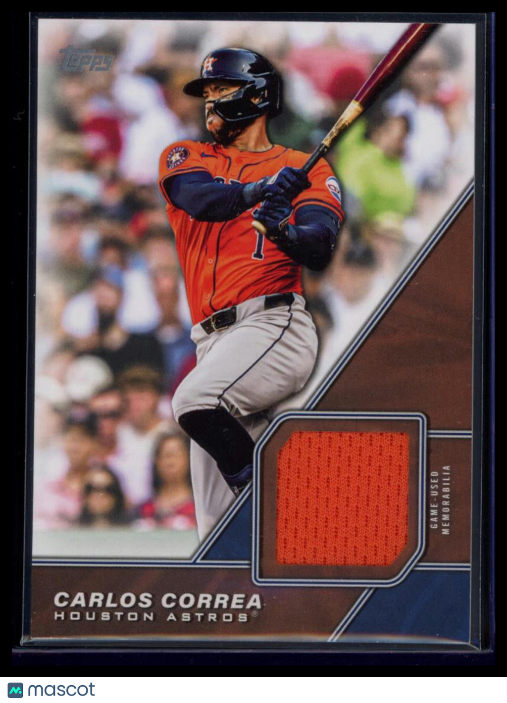 2026 Topps Major League Material Carlos Correa #MLM-CCO Relic Game-Used Mem