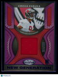 2025 Panini Certified New Generation Emeka Egbuka #NGJ-EEA Purple /399 RC Patch
