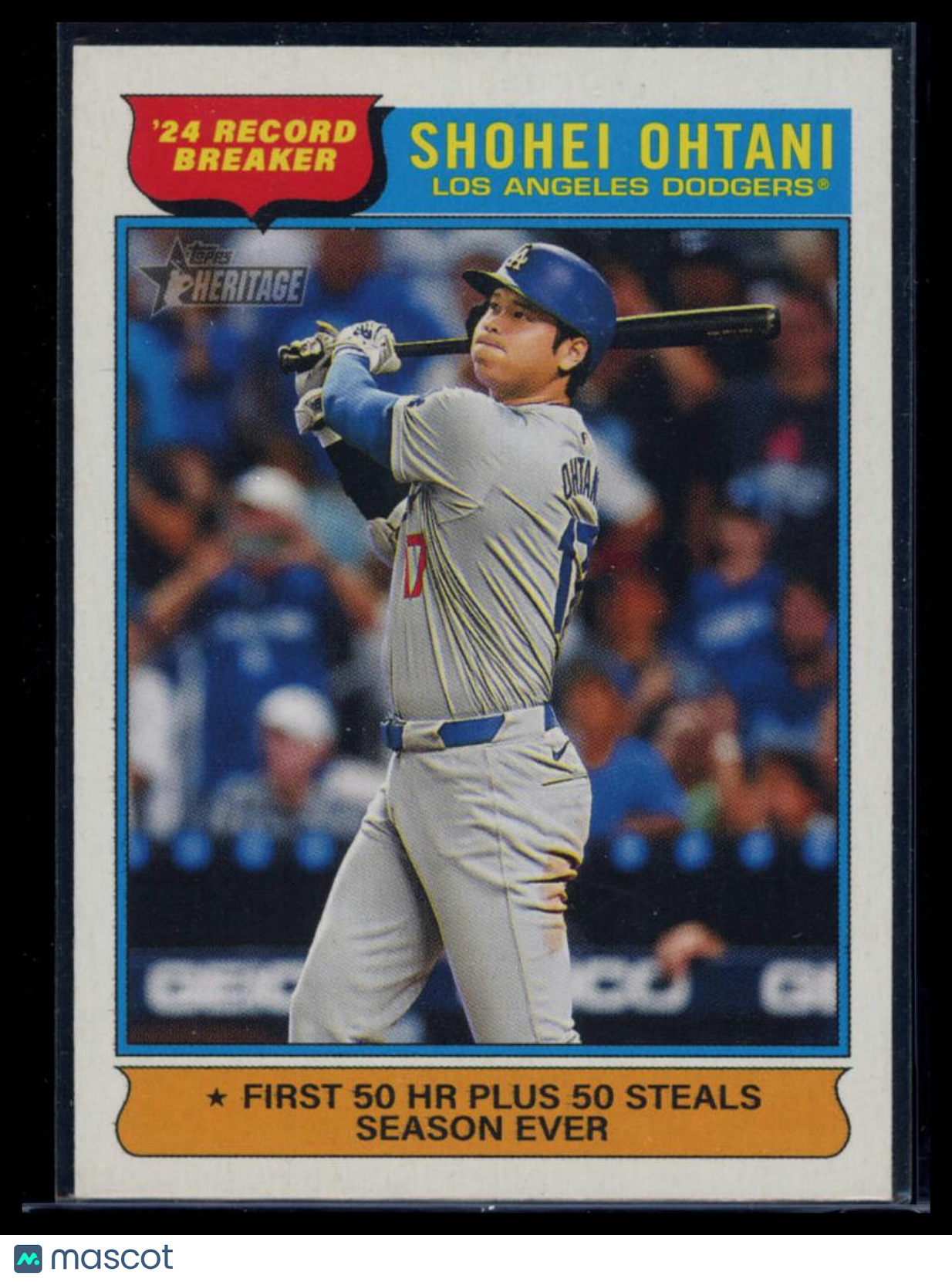 2025 Topps Heritage Shohei Ohtani #1