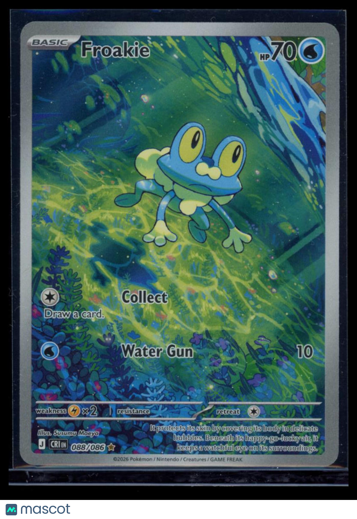 2026 Mega Evolution – Ascended Heroes Froakie Holo Secret Rare #88/86
