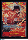 2026 One Piece Card Game The Time Of Battle Portgas.D.Ace Super Rare #OP16-118