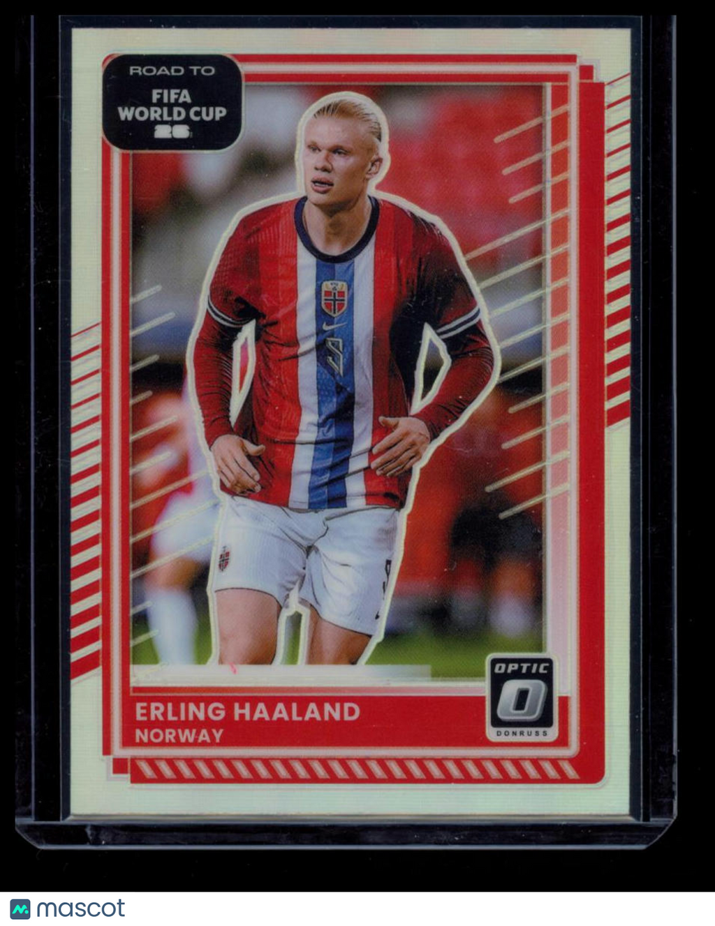 2026 Panini Donruss Optic Road to FIFA World Cup 26 Erling Haaland #170 Holo