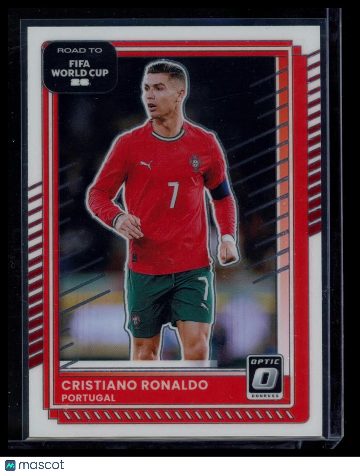 2026 Panini Donruss Optic Road to FIFA World Cup 26 Cristiano Ronaldo #91 Base