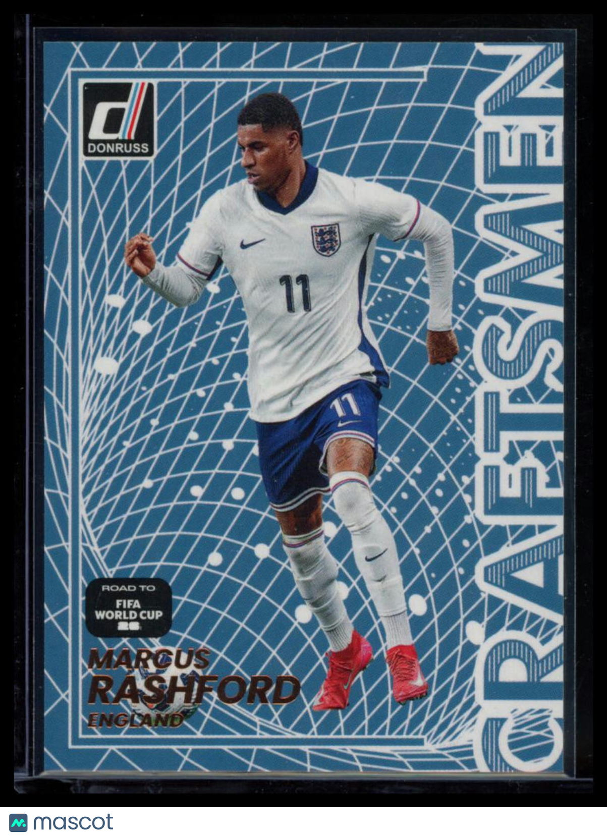 2026 Panini Donruss Road to FIFA World Cup Craftsmen Marcus Rashford #18 Insert