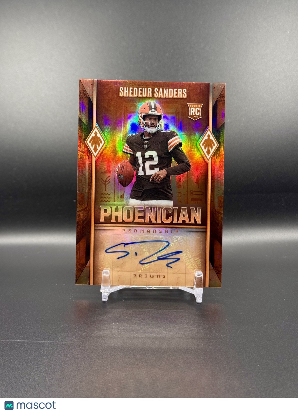 2025 Panini Phoenix Phoenician Penmanship Shedeur Sanders #PHP-SSS RC