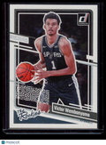 2023 Panini Donruss The Rookies Victor Wembanyama #1 Base Set