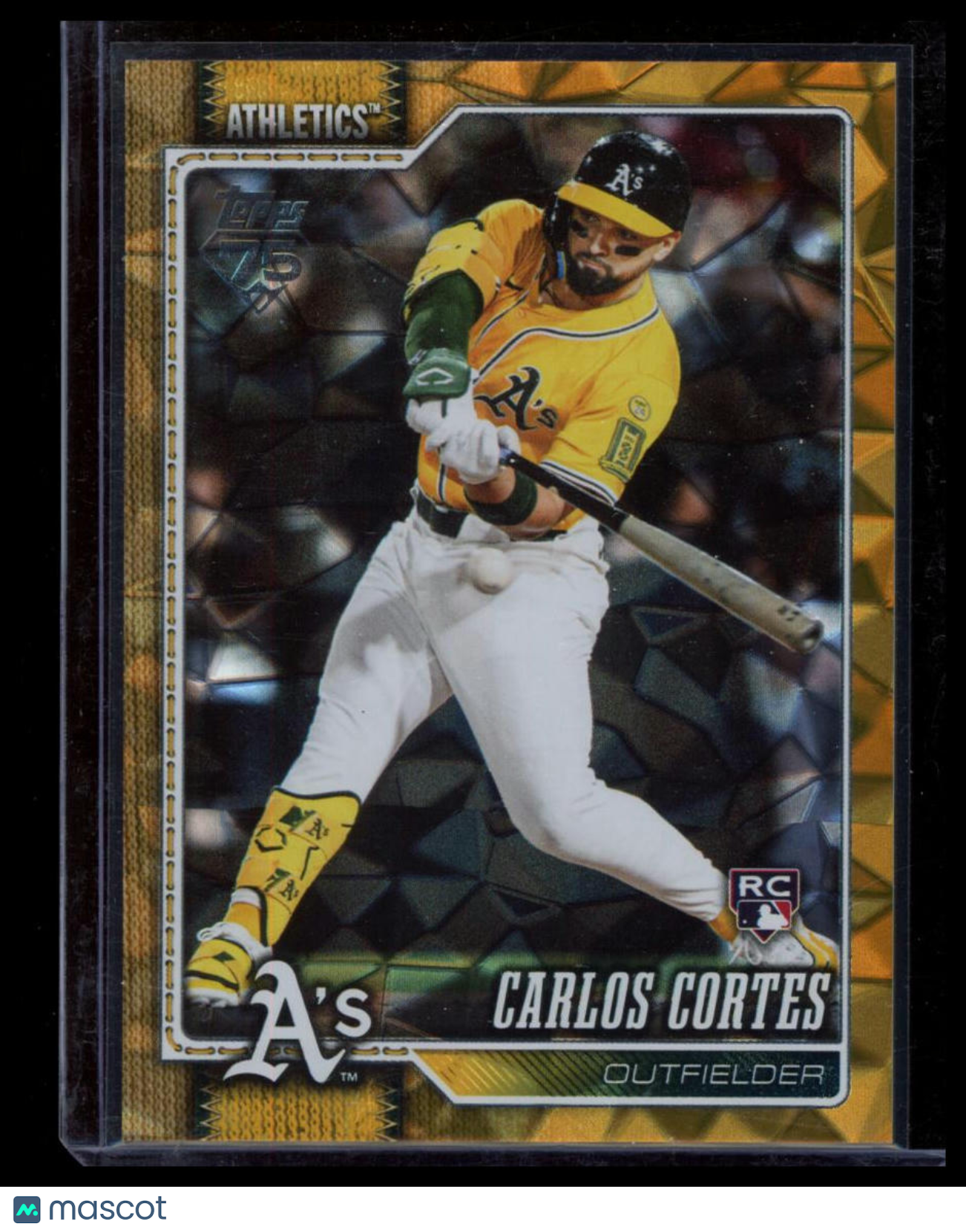 2026 Topps Series 1 Carlos Cortes #249 Gold Diamanté /50 RC