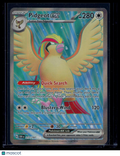 2023 Obsidian Flames Pidgeot EX Holo Secret Rare SAR #217/197