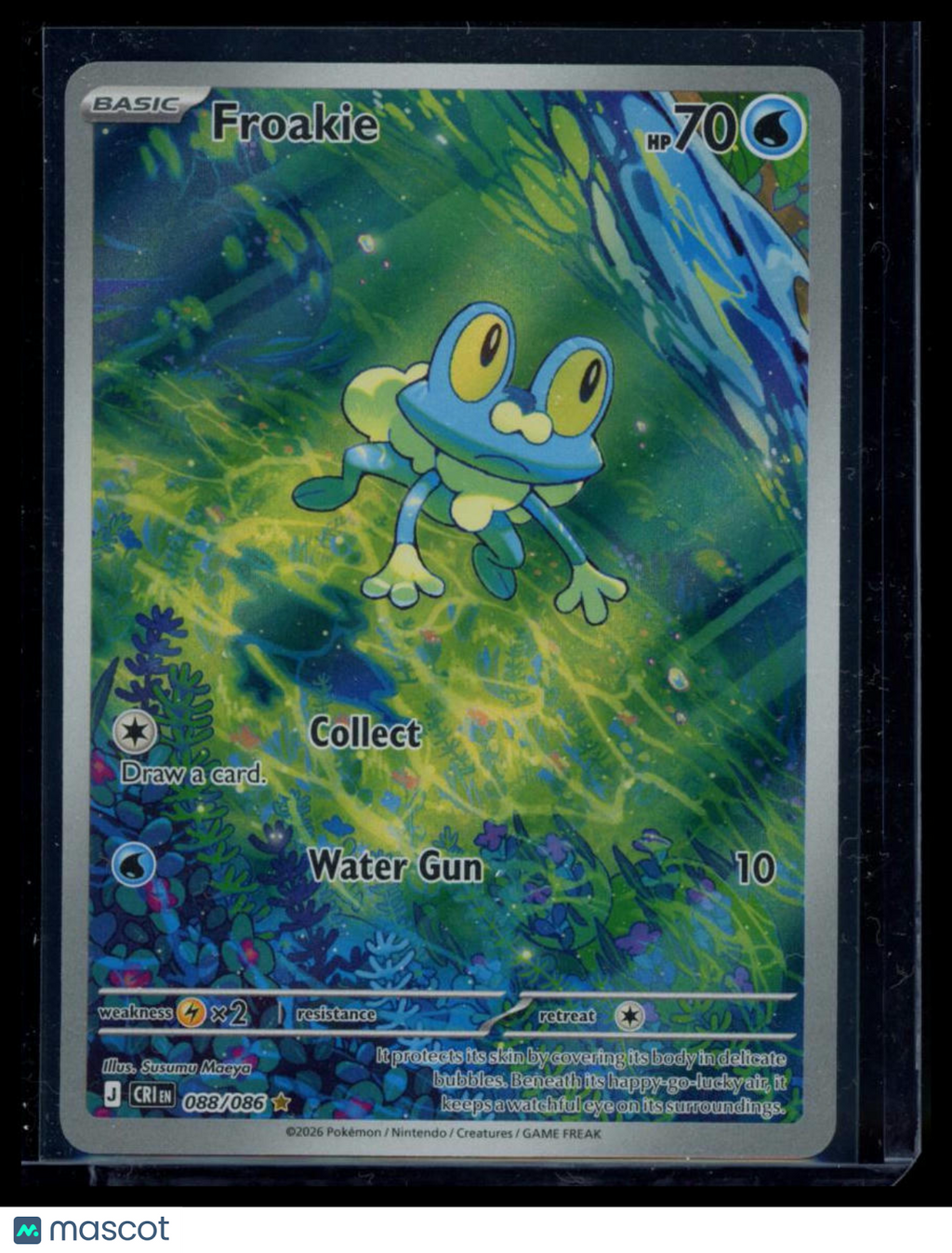 2026 Mega Evolution – Ascended Heroes Froakie Holo Secret Rare #88/86