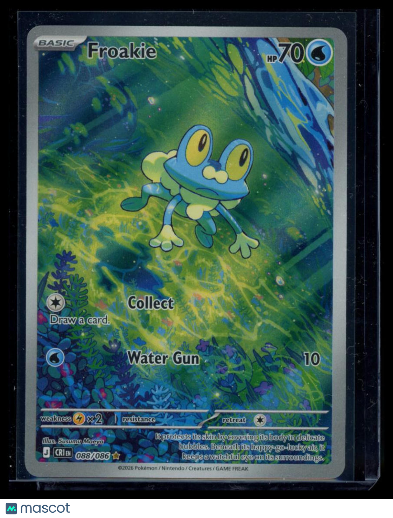 2026 Mega Evolution – Ascended Heroes Froakie Holo Secret Rare #88/86