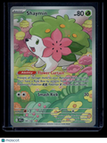 2025 Scarlet & Violet White Flare Shaymin Holo Secret Rare #185/182