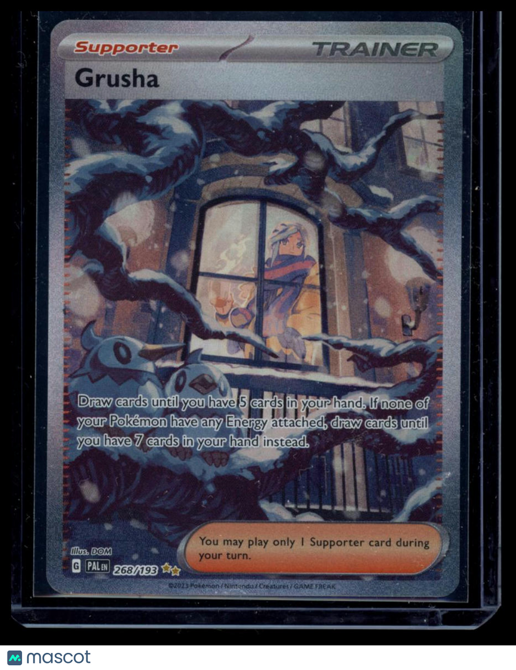 2023 Paldea Evolved Grusha Holo Secret Rare Full Art #268/193