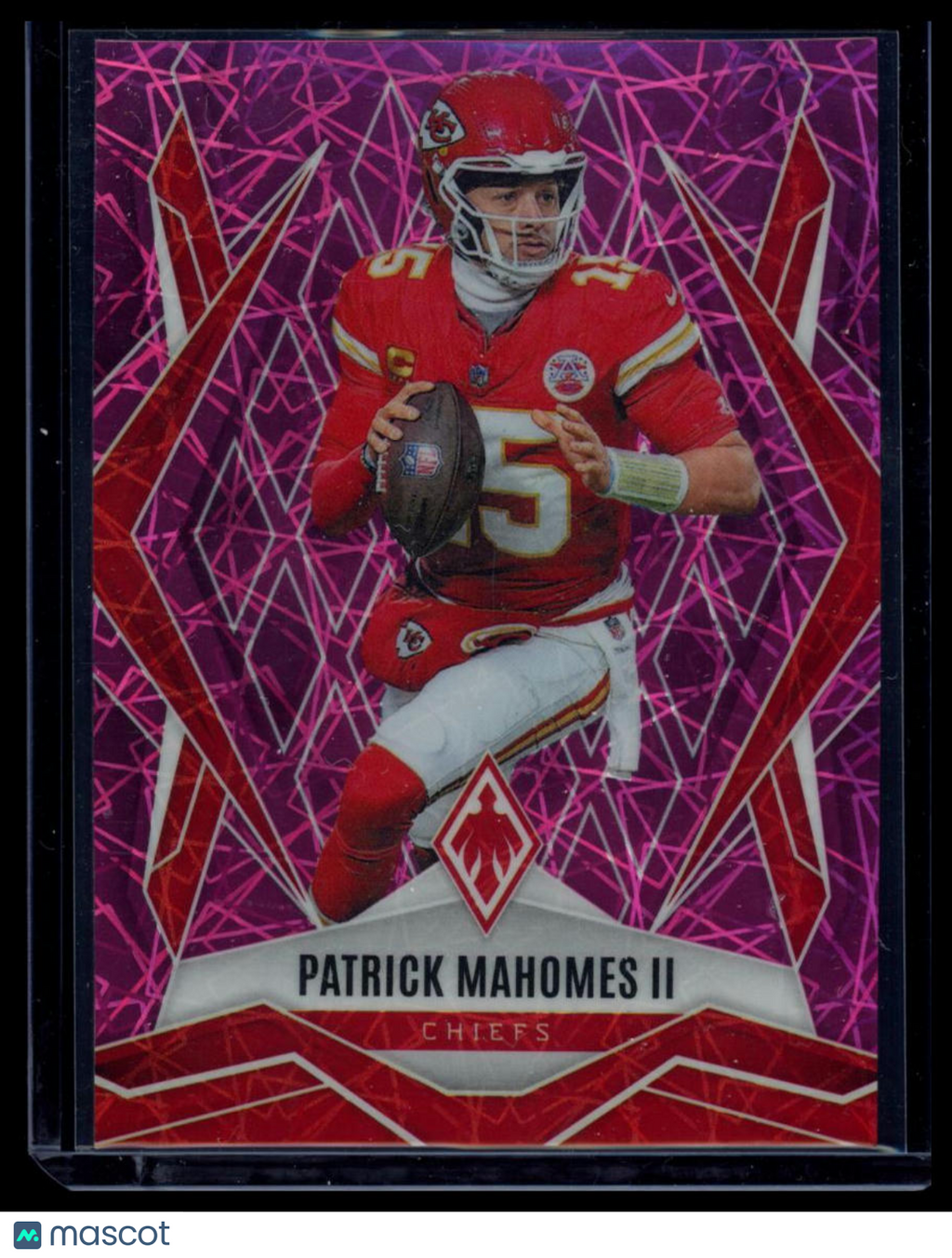 2025 Panini Phoenix Football Patrick Mahomes II #1 Pink Lazer /149
