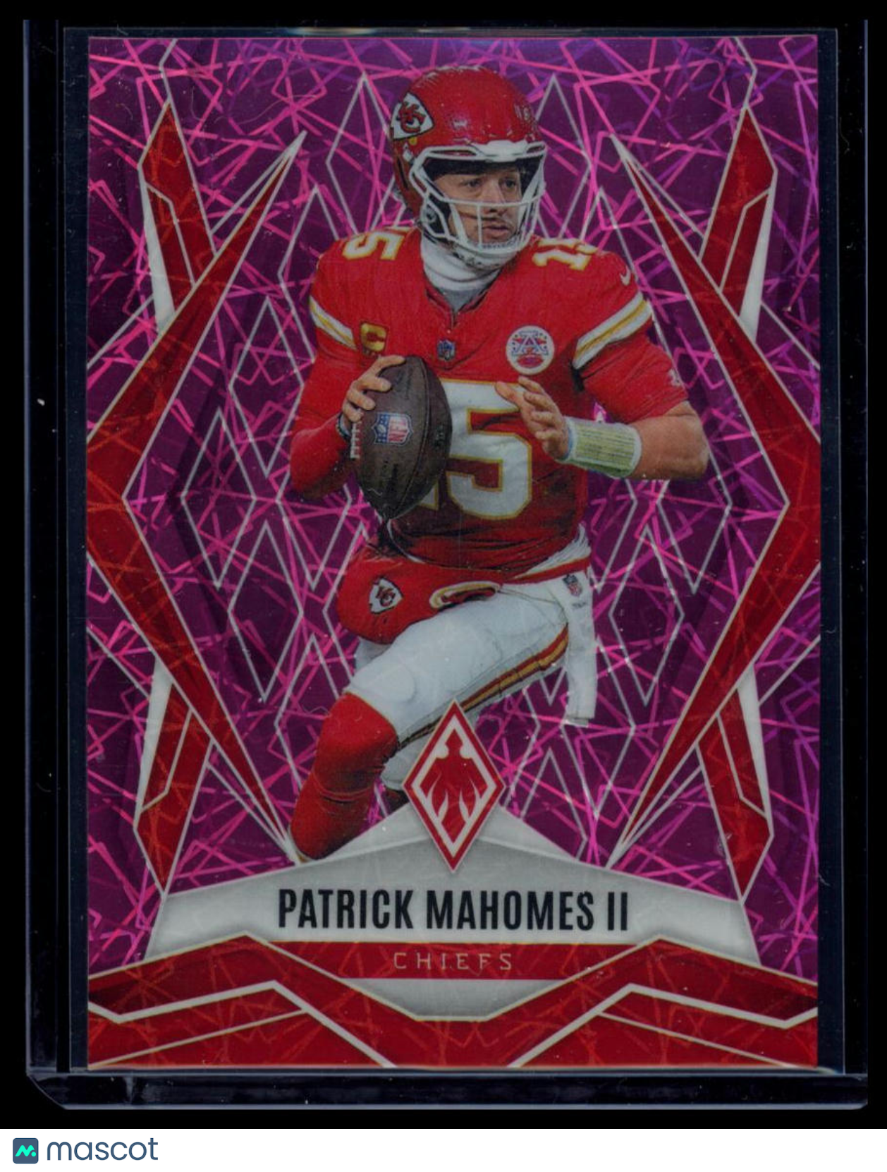 2025 Panini Phoenix Football Patrick Mahomes II #1 Pink Lazer /149