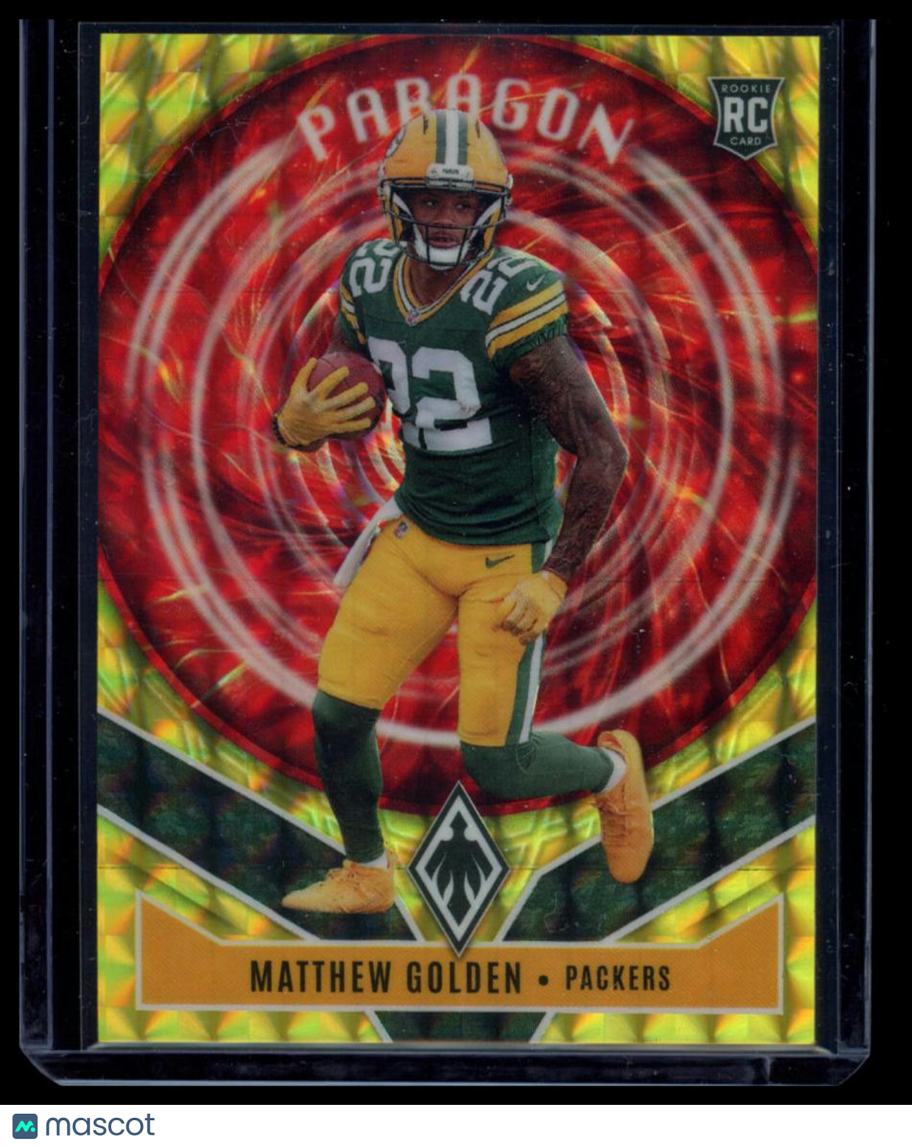 2025 Panini Phoenix Paragon Matthew Golden #13 Yellow Pyramids /149 RC