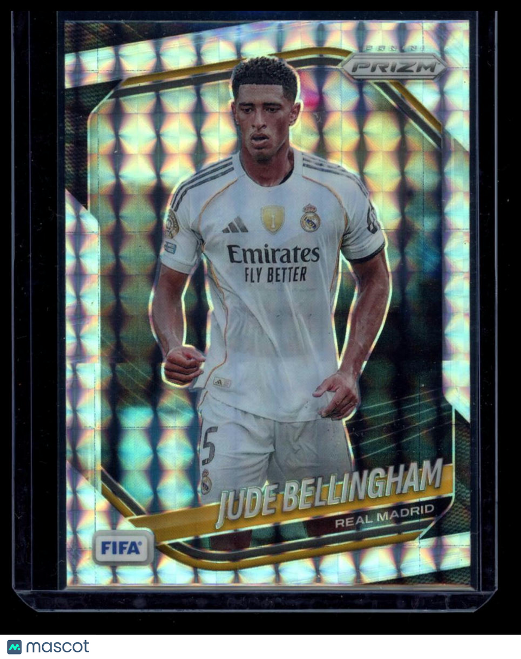 2025 Panini Prizm FIFA Soccer Jude Bellingham #186 Silver
