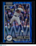 2026 Topps Chrome Mookie Betts #268 Blue RayWave Refractor /150