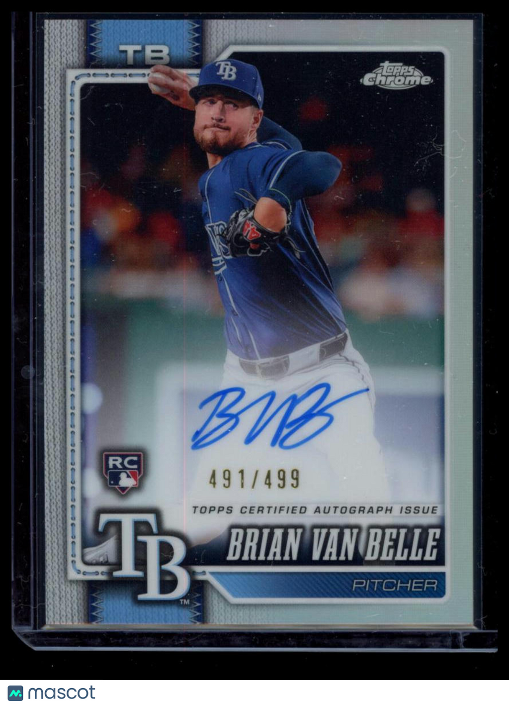 2026 Topps Chrome Brian Van Belle #RA-BV Refractor /499 RC
