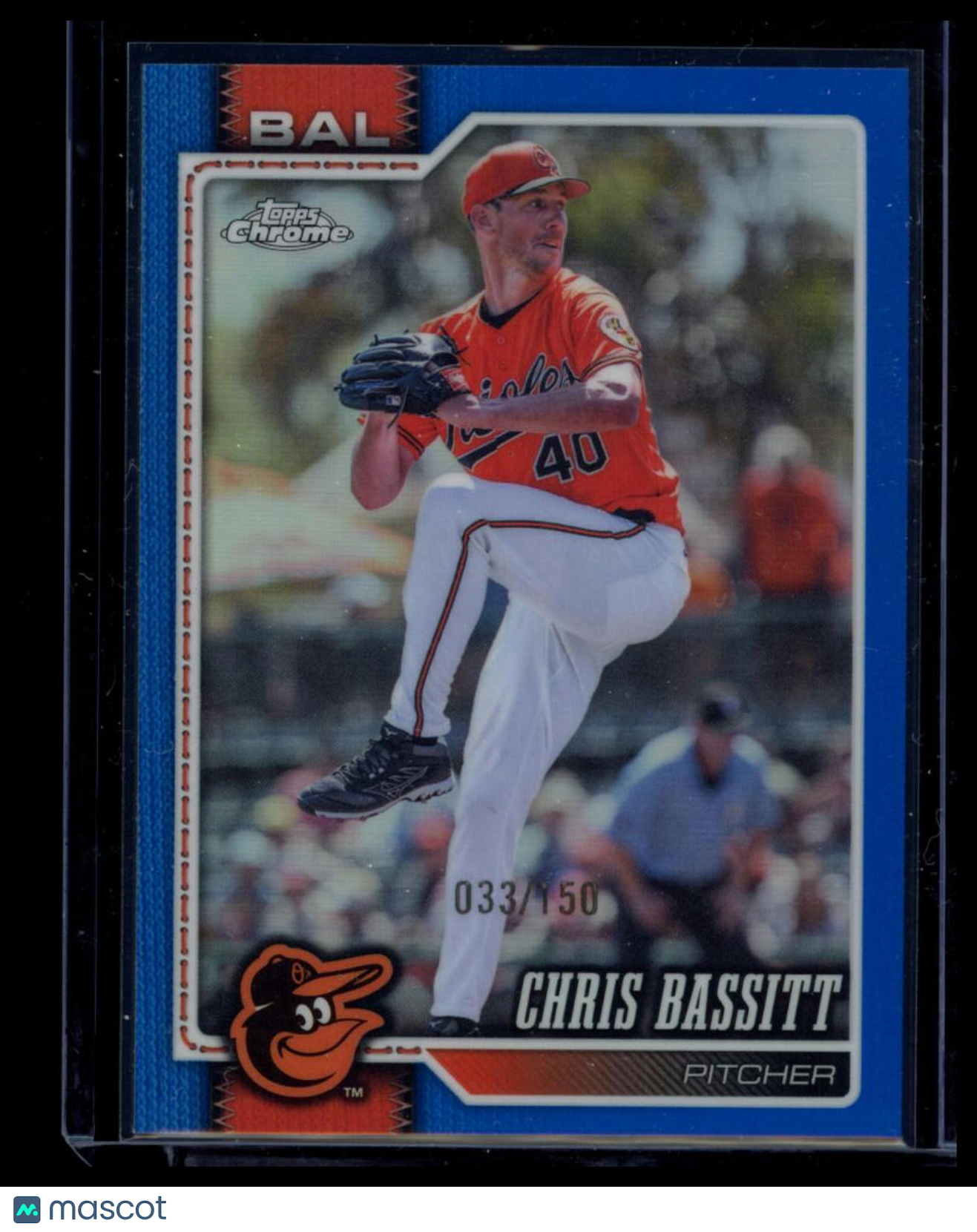2026 Topps Chrome Chris Bassitt #42 Blue /150