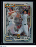 2026 Topps Chrome Past to Present Nick Kurtz Mark McGwire #PTP-8