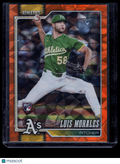 2026 Topps Series One Luis Morales #259 Orange Diamante /25 RC