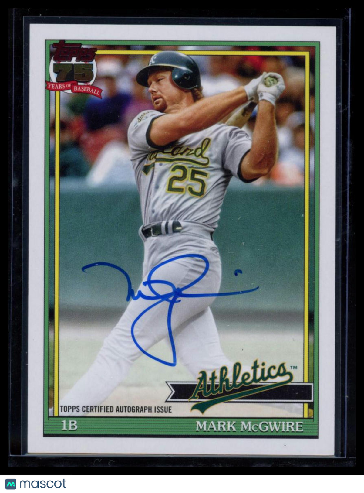 2026 Topps Baseball Mark McGwire #91A-MMG