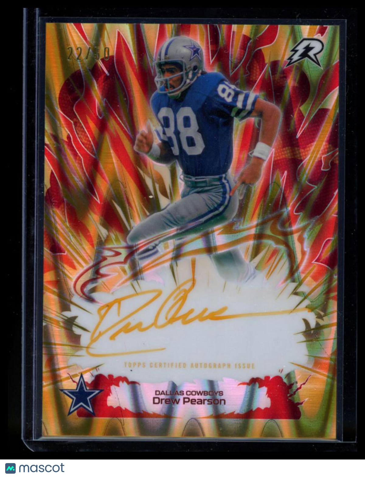 2025 Topps Resurgence Arc Flash Autographs Drew Pearson #AFA-DP /50