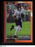 2026 Topps Football Adam Randall #377 Orange /25 RC
