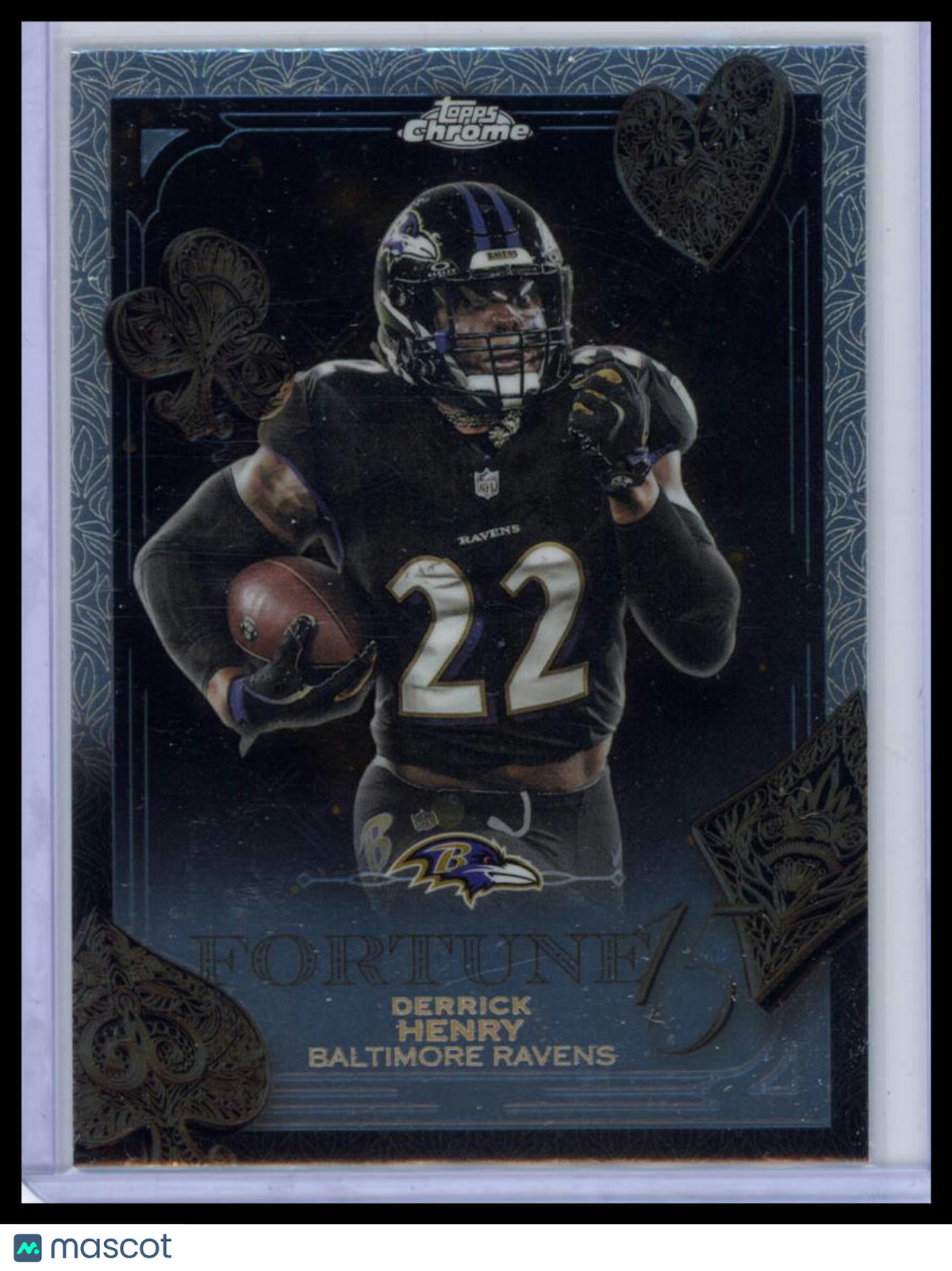 2025 Topps Chrome Fortune 15 Derrick Henry #F15-10