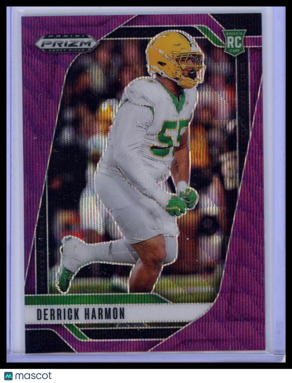2025 Panini Prizm Draft Picks Derrick Harmon #96 Purple RC