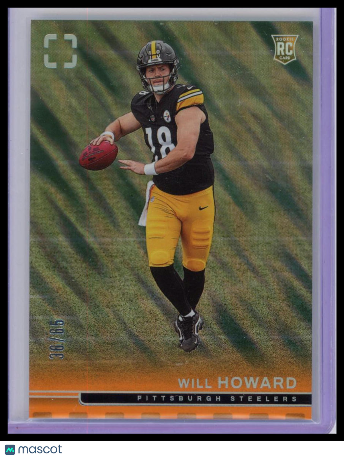 2026 Panini Photogenic Football Will Howard #136 /65 RC