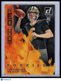 2025 Donruss Red Hot Rookies Tyler Shough #RHR-TYS RC
