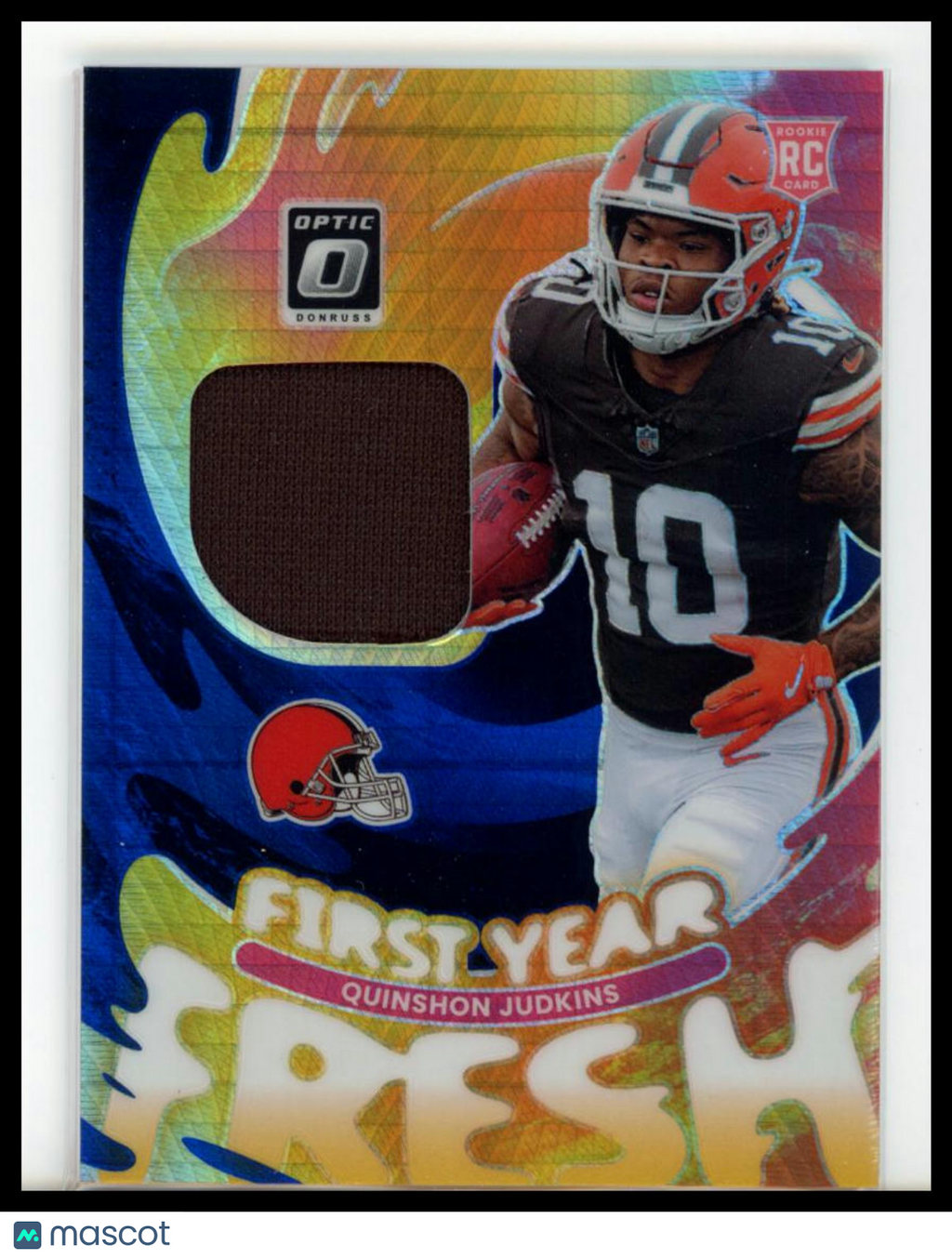 2025 Panini Donruss Optic First Year Fresh Quinshon Judkins #FYFBH-QJS RC