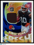 2025 Panini Donruss Optic First Year Fresh Quinshon Judkins #FYFBH-QJS RC