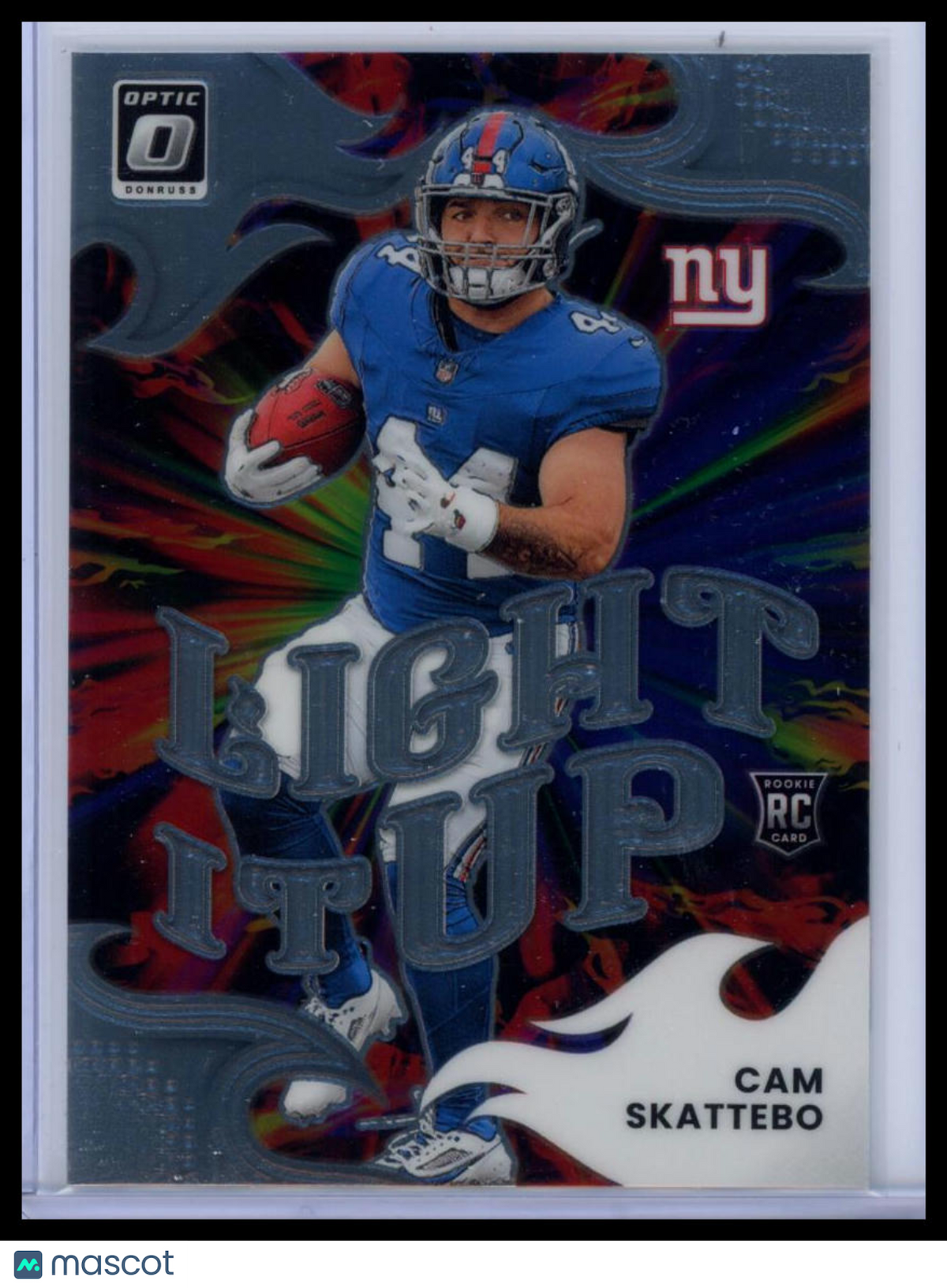 2025 Donruss Optic Light It Up Cam Skattebo #5 RC