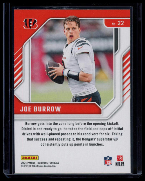 2024 Donruss Elite Series Joe Burrow #22
